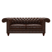 Allingham 3 Sits Chesterfield Soffa Tudor Mahogany