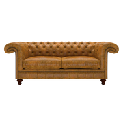 Allingham 3 Sits Chesterfield Soffa Tudor Mustard