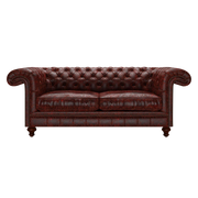 Allingham 3 Sits Chesterfield Soffa Tudor Oxblood