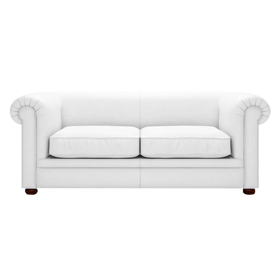 Austen 3 Sits Chesterfield Soffa Birch White