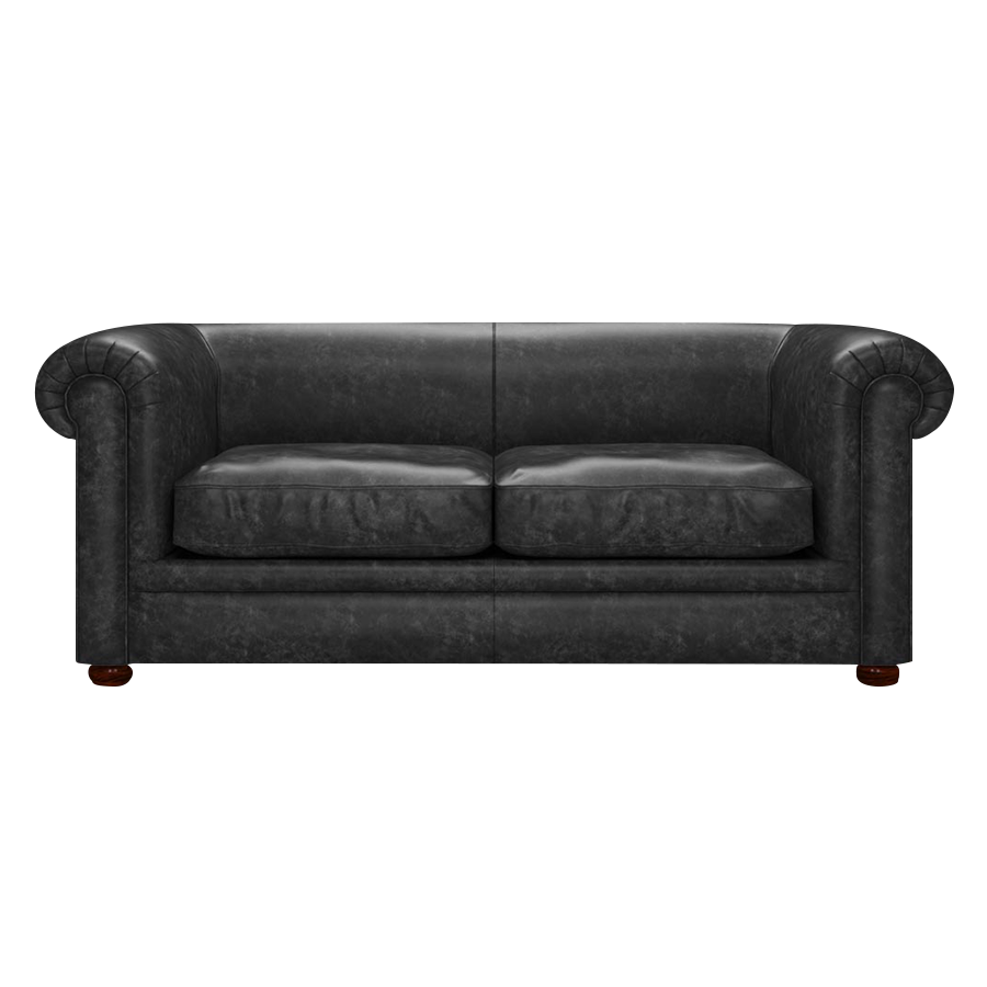Austen 3 Sits Chesterfield Soffa Etna Black