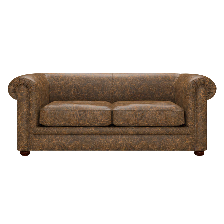 Austen 3 Sits Chesterfield Soffa Etna Brandy