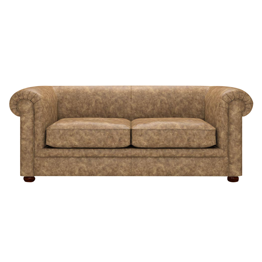 Austen 3 Sits Chesterfield Soffa Etna Camel