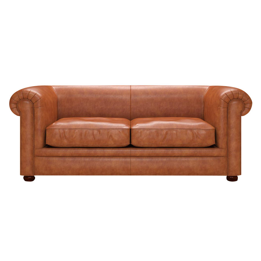 Austen 3 Sits Chesterfield Soffa Old English Bruciato