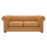 Austen 3 Sits Chesterfield Soffa Old English Buckskin