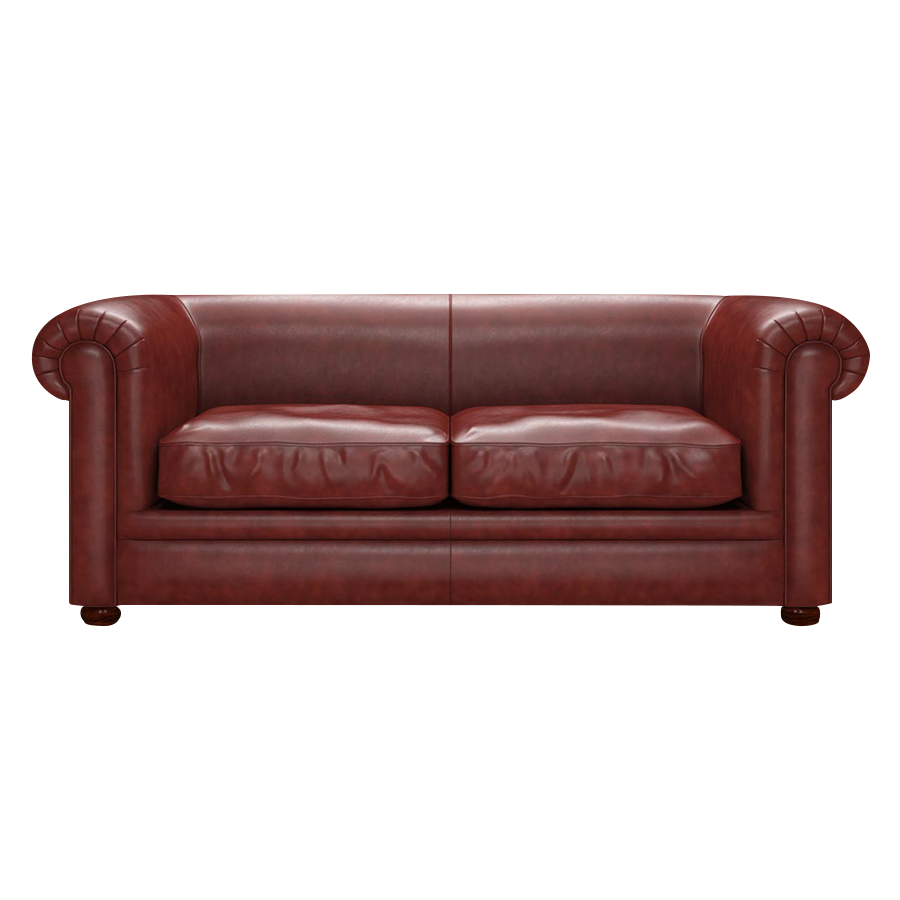 Austen 3 Sits Chesterfield Soffa Old English Chestnut