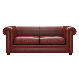 Austen 3 Sits Chesterfield Soffa Old English Chestnut