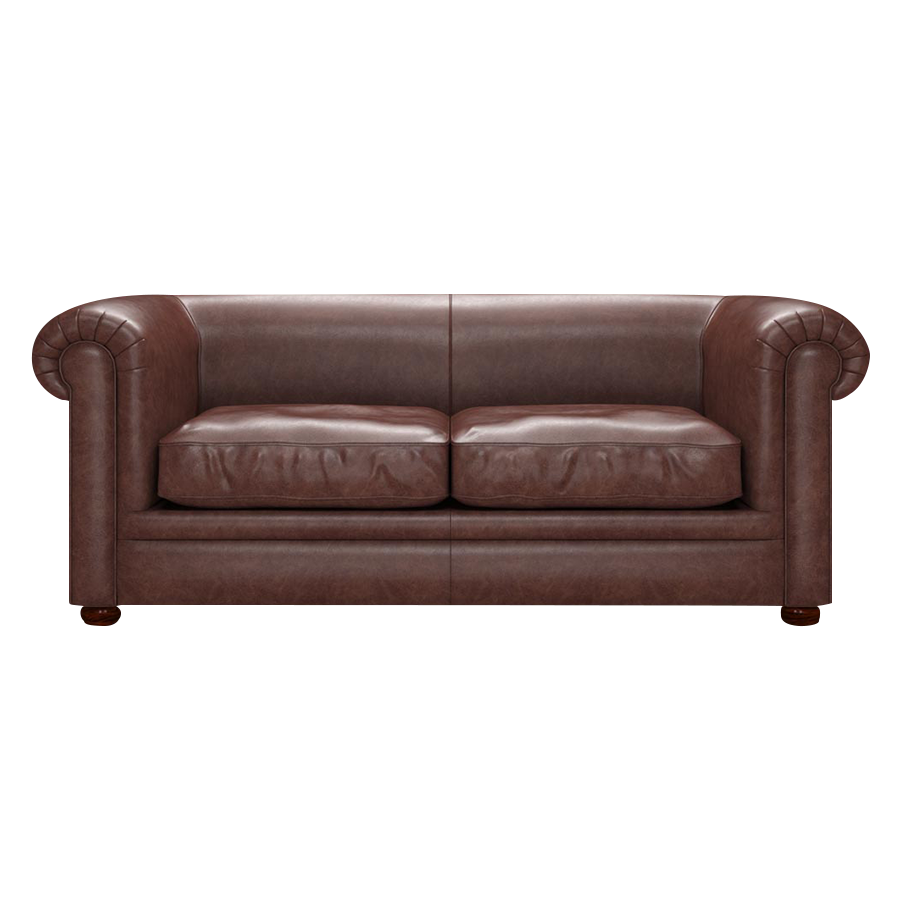 Austen 3 Sits Chesterfield Soffa Old English Dark Brown
