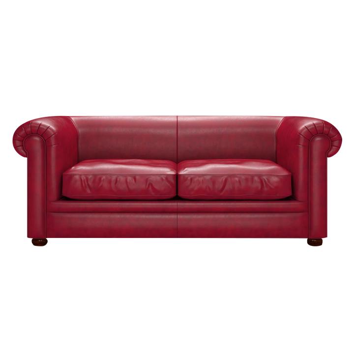 Austen 3 Sits Chesterfield Soffa Old English Gamay