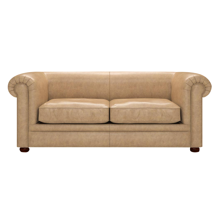 Austen 3 Sits Chesterfield Soffa Old English Parchment