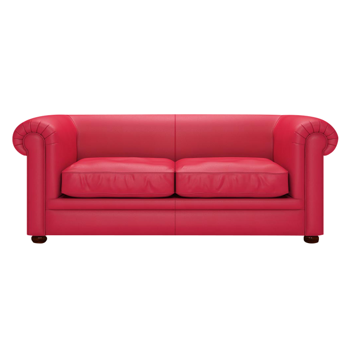Austen 3 Sits Chesterfield Soffa Shelly Flame Red