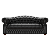 Blanchard 3 Sits Chesterfield Soffa Birch Black