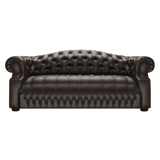 Blanchard 3 Sits Chesterfield Soffa Birch Brown