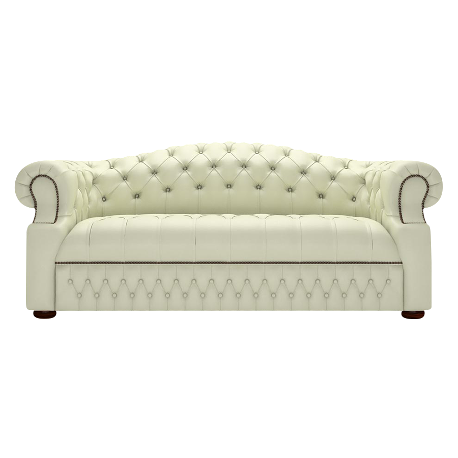 Blanchard 3 Sits Chesterfield Soffa Birch Cream