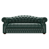 Blanchard 3 Sits Chesterfield Soffa Birch Forest Green