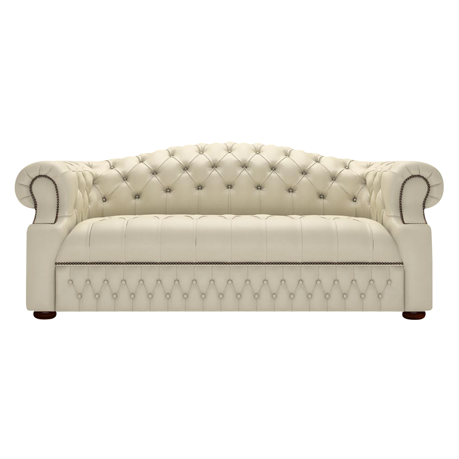 Blanchard 3 Sits Chesterfield Soffa Birch Ivory