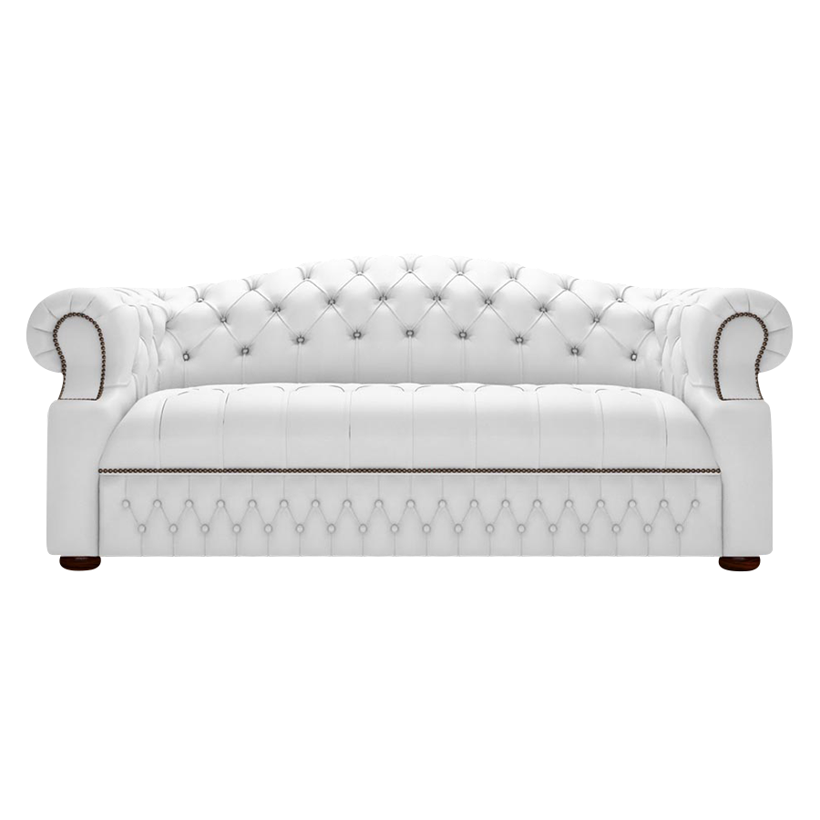 Blanchard 3 Sits Chesterfield Soffa Birch White