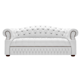 Blanchard 3 Sits Chesterfield Soffa Birch White
