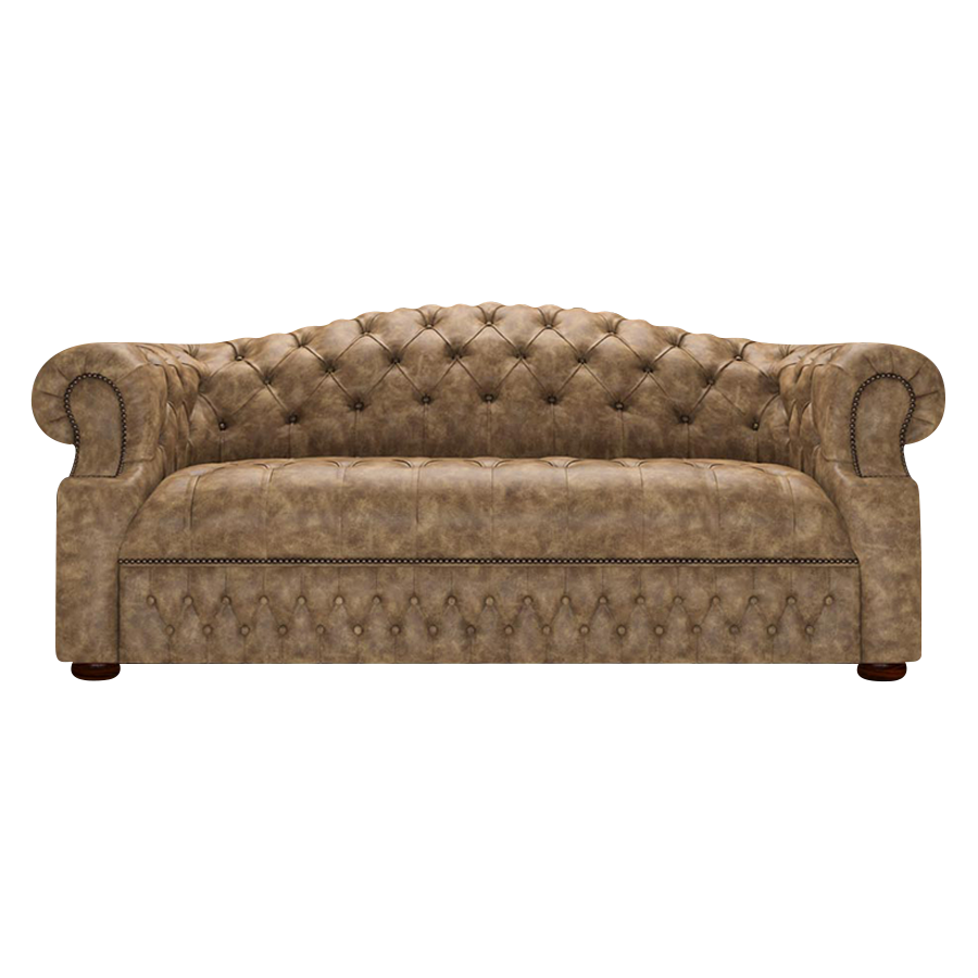 Blanchard 3 Sits Chesterfield Soffa Etna Camel