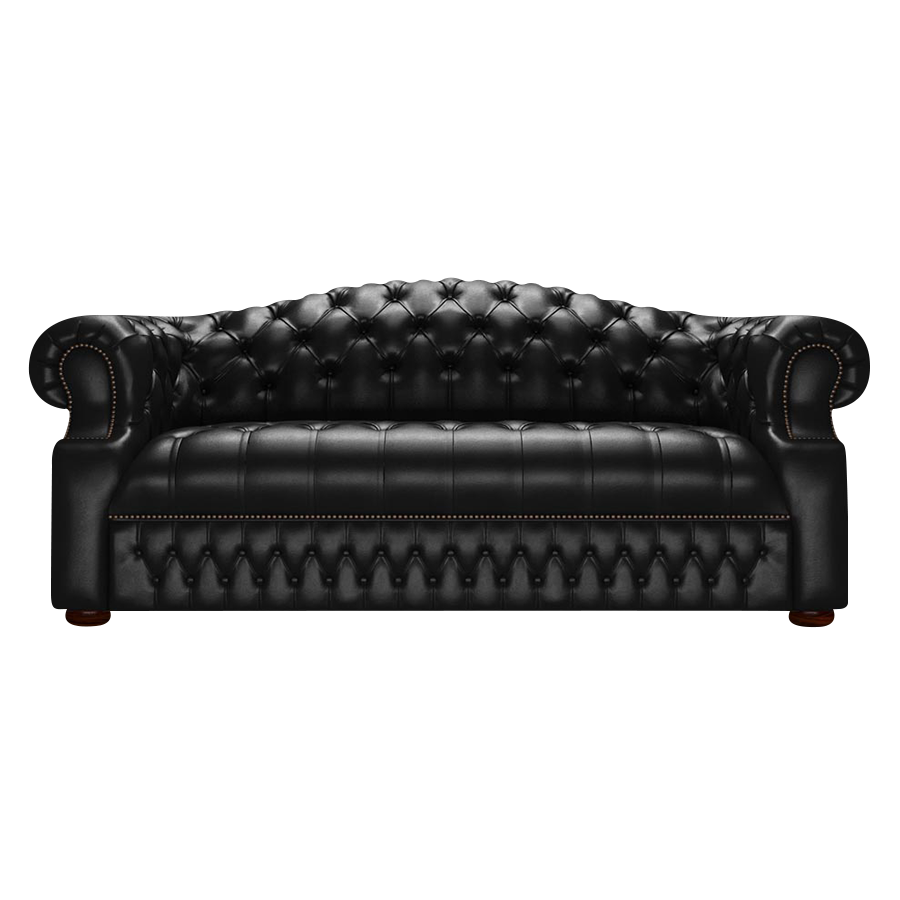 Blanchard 3 Sits Chesterfield Soffa Old English Black