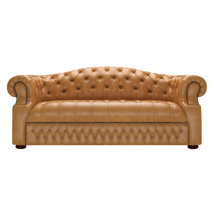 Blanchard 3 Sits Chesterfield Soffa Old English Buckskin