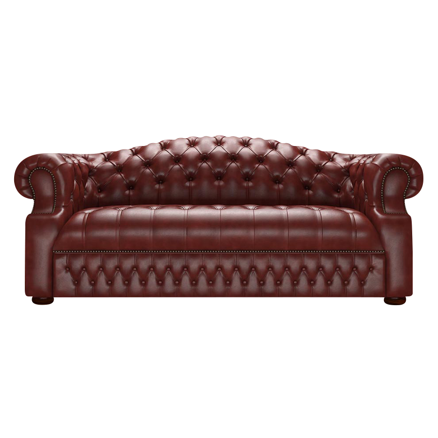 Blanchard 3 Sits Chesterfield Soffa Old English Chestnut