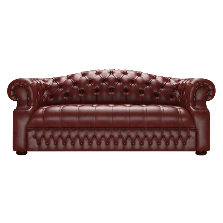Blanchard 3 Sits Chesterfield Soffa Old English Chestnut