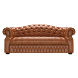 Blanchard 3 Sits Chesterfield Soffa Old English Saddle