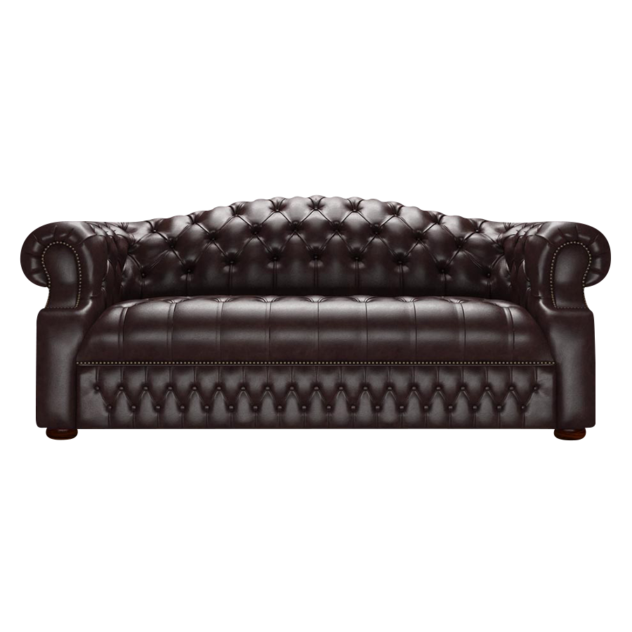 Blanchard 3 Sits Chesterfield Soffa Old English Smoke