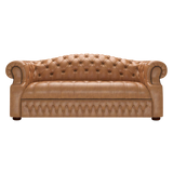 Blanchard 3 Sits Chesterfield Soffa Old English Tan