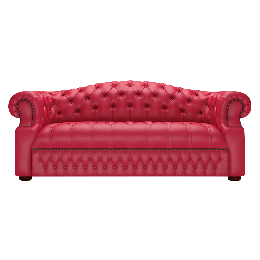 Blanchard 3 Sits Chesterfield Soffa Shelly Flame Red