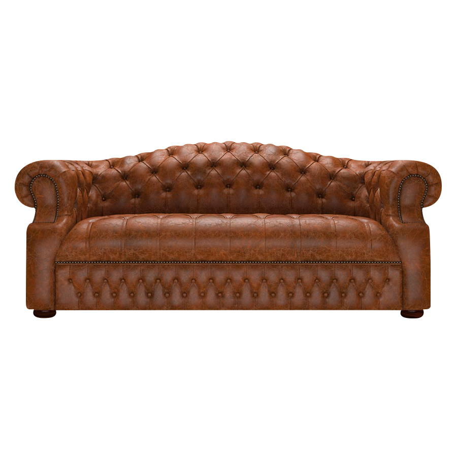 Blanchard 3 Sits Chesterfield Soffa Tudor Chestnut