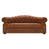 Blanchard 3 Sits Chesterfield Soffa Tudor Chestnut