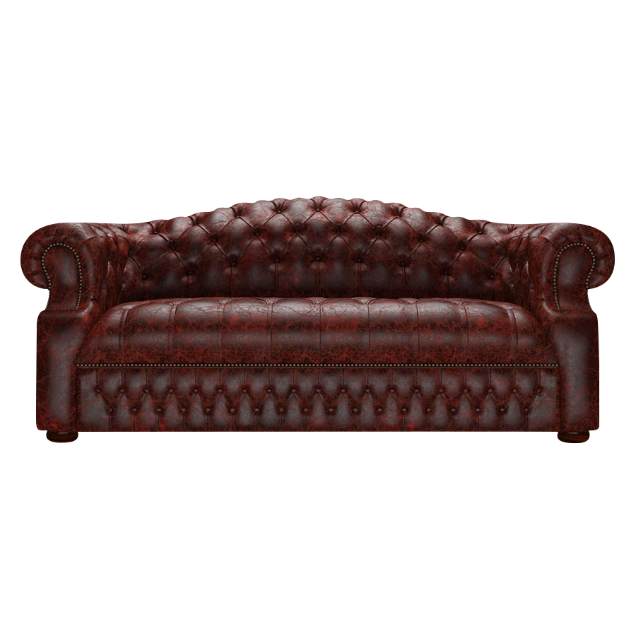Blanchard 3 Sits Chesterfield Soffa Tudor Oxblood
