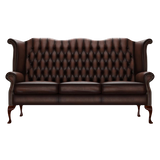 Byron 3 Sits Chesterfield Soffa Antique Brown