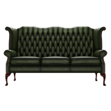 Byron 3 Sits Chesterfield Soffa Antique Green