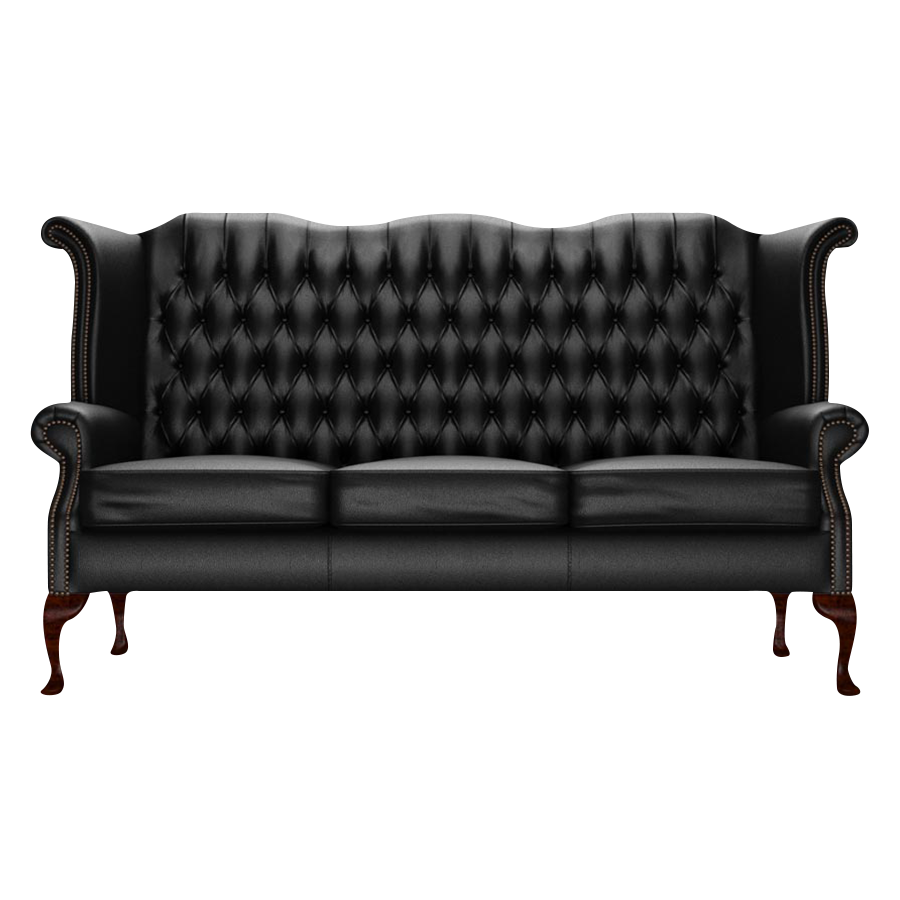 Byron 3 Sits Chesterfield Soffa Birch Black