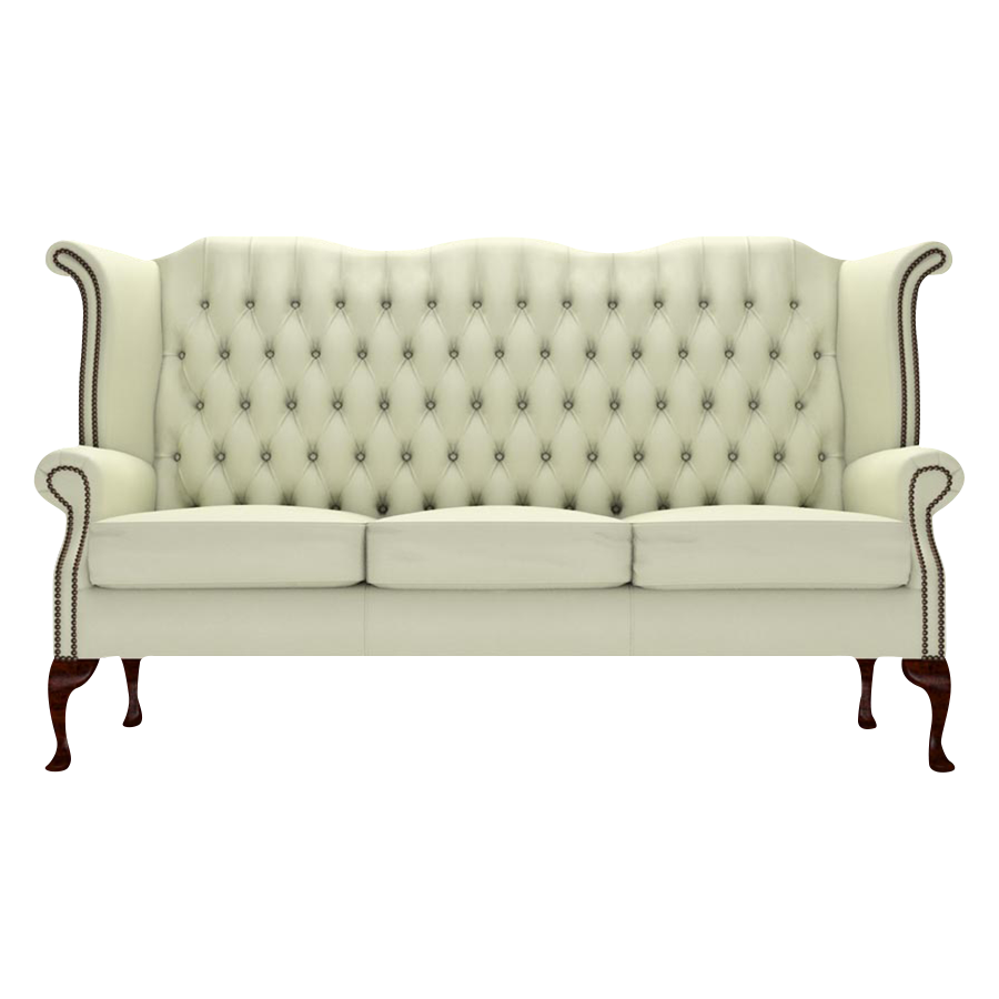 Byron 3 Sits Chesterfield Soffa Birch Cream