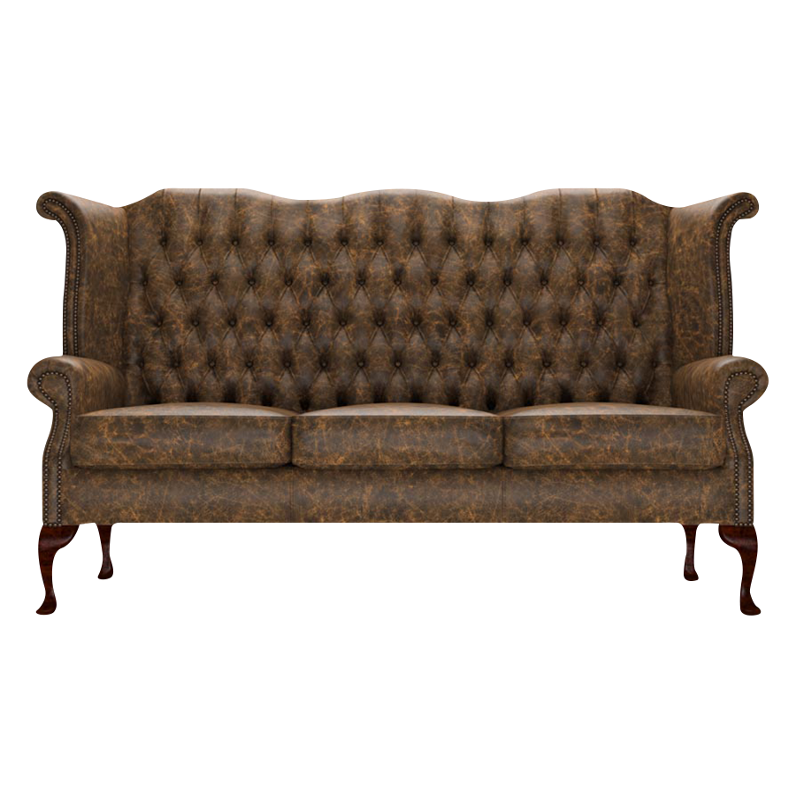 Byron 3 Sits Chesterfield Soffa Etna Brandy
