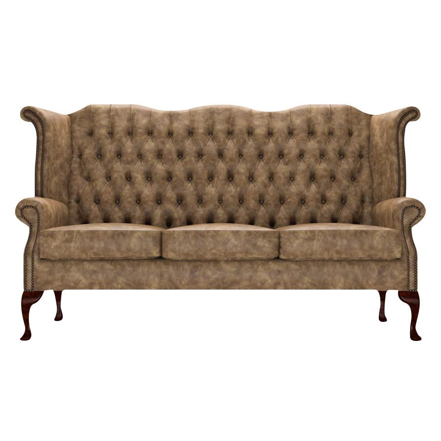 Byron 3 Sits Chesterfield Soffa Etna Camel