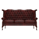 Byron 3 Sits Chesterfield Soffa Etna Red