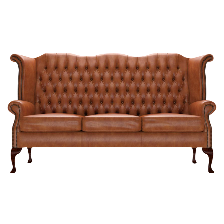Byron 3 Sits Chesterfield Soffa Old English Bruciato
