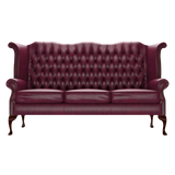 Byron 3 Sits Chesterfield Soffa Old English Burgundy