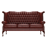 Byron 3 Sits Chesterfield Soffa Old English Chestnut