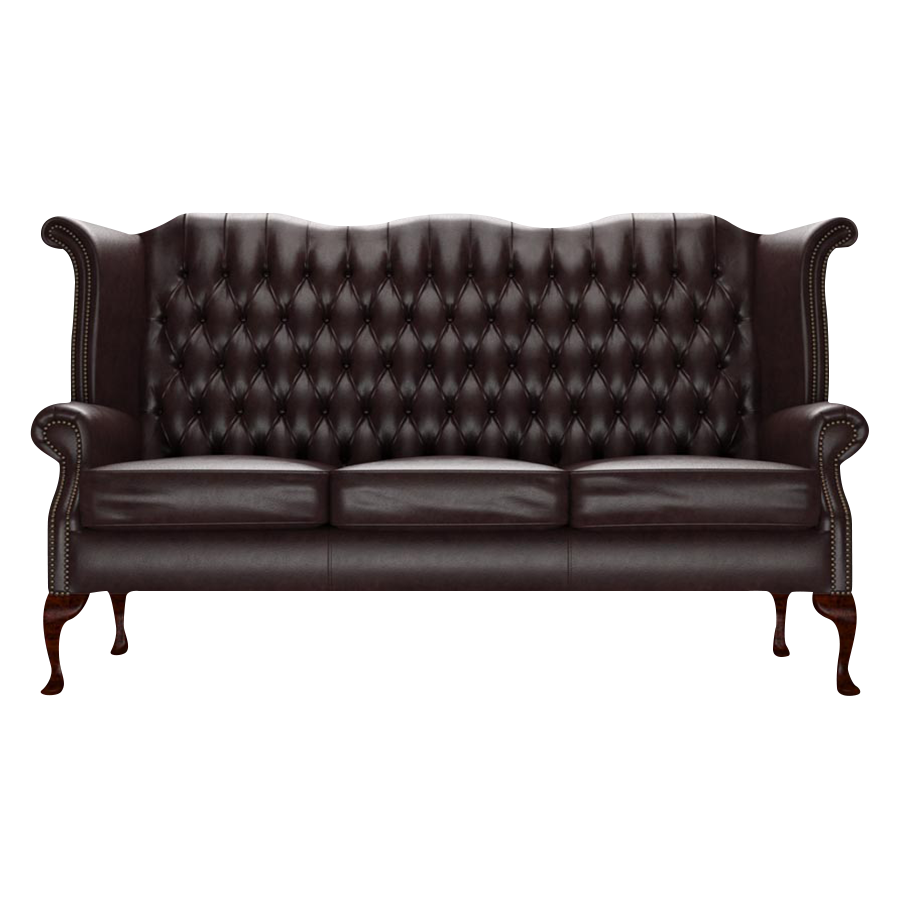 Byron 3 Sits Chesterfield Soffa Old English Smoke