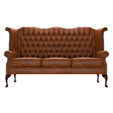 Byron 3 Sits Chesterfield Soffa Tudor Chestnut