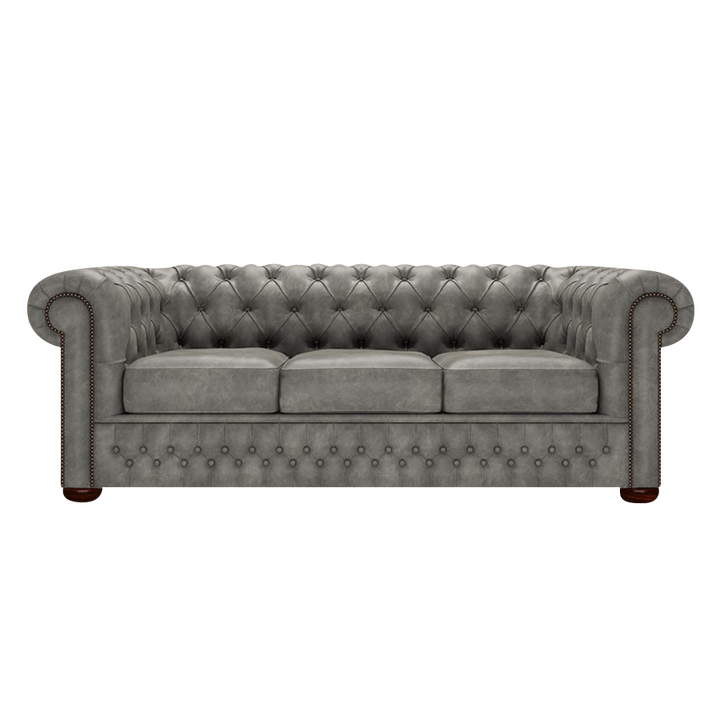 Classic 3 Sits Chesterfield Soffa Etna Grey