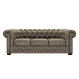 Classic 3 Sits Chesterfield Soffa Etna Taupe