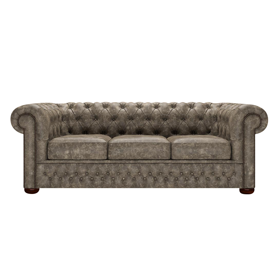 Lade das Bild in den Galerie-Viewer, Classic 3 Sits Chesterfield Soffa Etna Taupe
