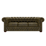 Classic 3 Sits Chesterfield Soffa Tudor Birch